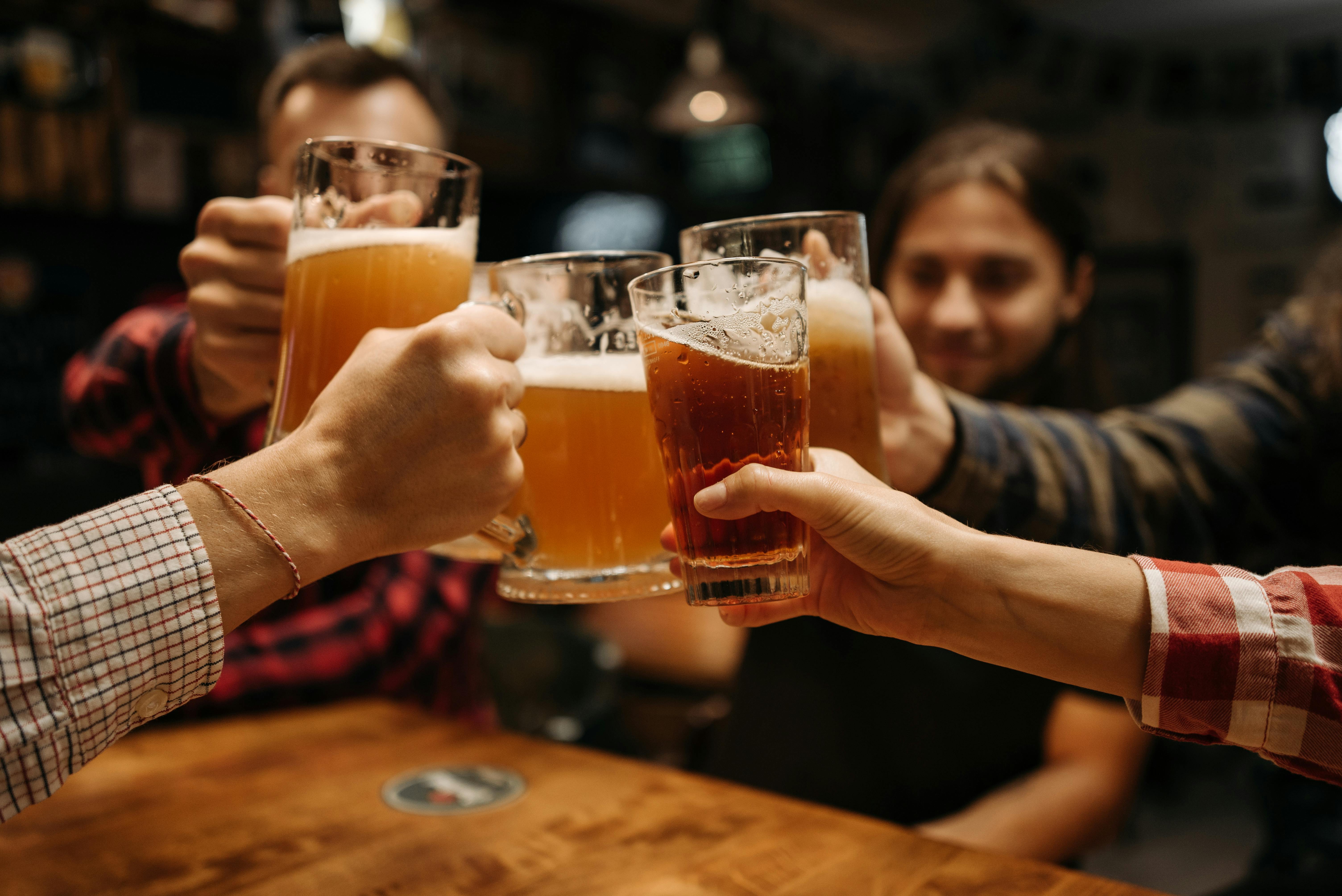 Craft beer brewing process